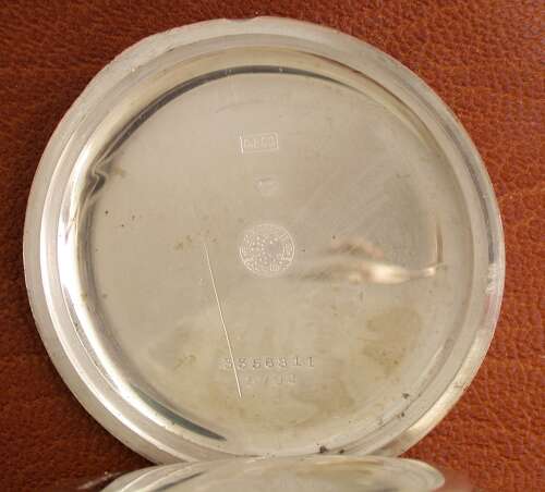 Zenith Silver 0.800 Open Face Pocket Watch Swiss Circa 1930