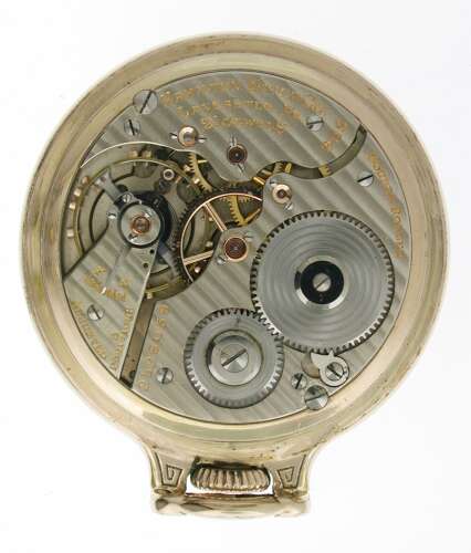 Hamilton 10K Gold-filled Railroad Model Pocket Watch - USA circa 1915