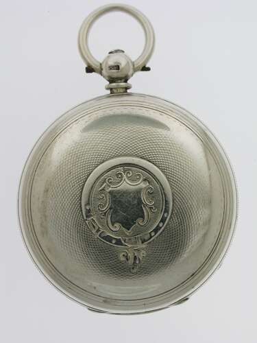 English Adam Burdess, Chester Silver Pocket Watch 1896