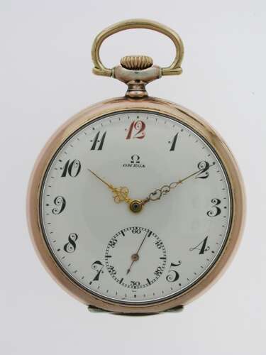 Omega Silver 0.800 Pocket Watch Swiss 1925